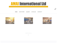 Tablet Screenshot of amaiinternational.com